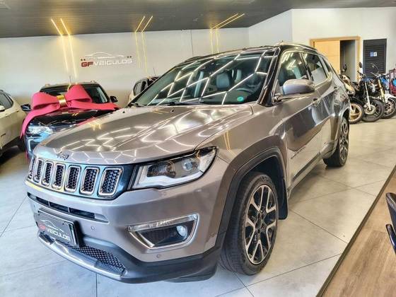 JEEP COMPASS 2.0 16V FLEX LIMITED AUTOMÁTICO JEEP COMPASS 2.0 16V FLEX LIMITED AUTOMÁTICO
